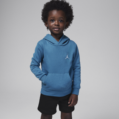 Shop Jordan Mj Essentials Toddler Hoodie In Blue