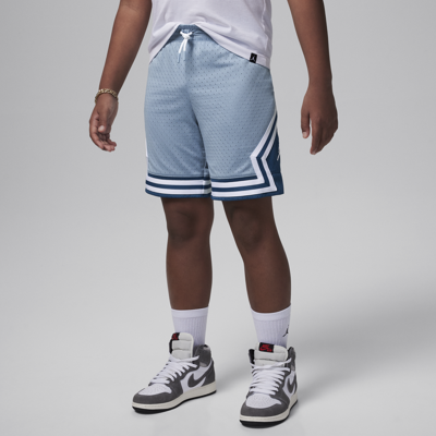 Shop Jordan Air Diamond Big Kids' Dri-fit Shorts In Blue
