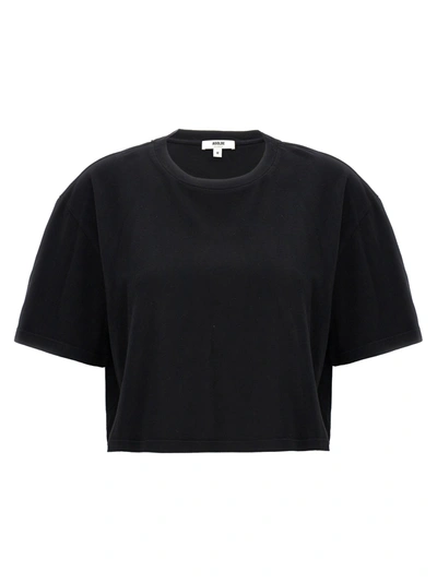 Shop Agolde Anya T-shirt Black