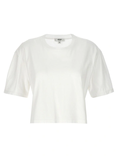 Shop Agolde Anya T-shirt White