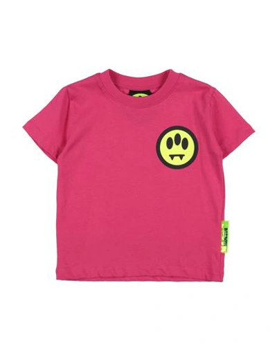 Shop Barrow Toddler T-shirt Fuchsia Size 4 Cotton In Pink