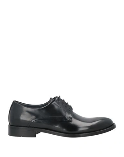 Shop Musani Man Lace-up Shoes Black Size 6 Leather