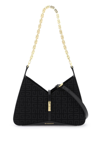 Shop Givenchy Cut Out Small Bag With 4g Embroidery In Black
