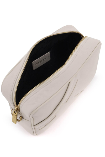 Shop Golden Goose Leather Crossbody Star Bag In White