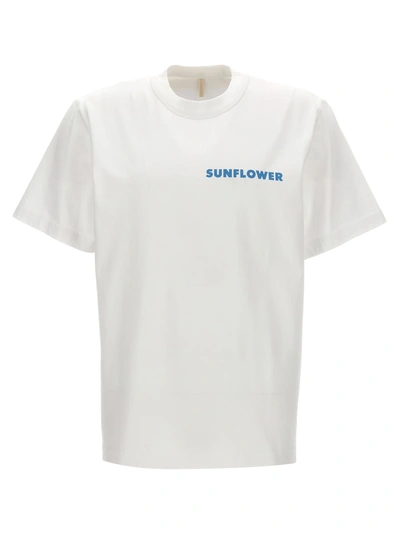 Shop Sunflower Master Logo T-shirt White