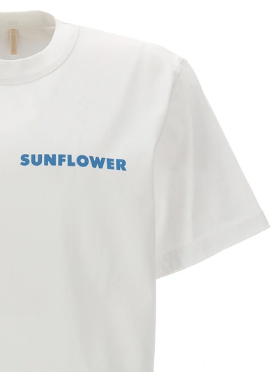 Shop Sunflower Master Logo T-shirt White