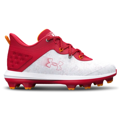 Shop Under Armour Boys  Harper 8 Tpu Jr Usa In Red/white/red