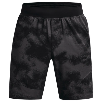 Shop Under Armour Mens  Unstoppable Shorts In Jet Gray/black