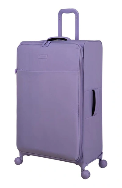 Shop It Luggage Lustrous 31-inch Softside Spinner Luggage In Lavender