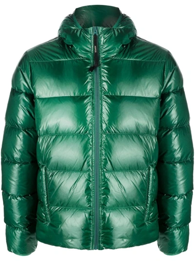 Aspesi Budd Puffer Jacket In Green