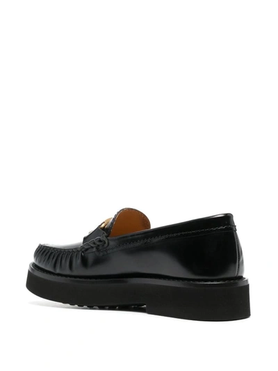 Shop Tod's 54k Loafers Shoes In Black