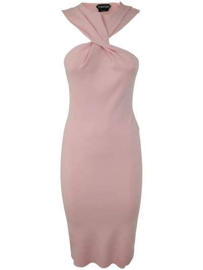 Shop Tom Ford Knitwear Dress Clothing In Pink &amp; Purple
