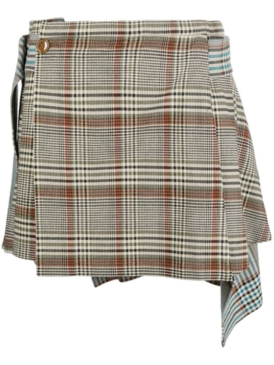 Shop Vivienne Westwood Meghan Kilt Clothing In Multicolour