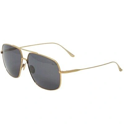 Pre-owned Tom Ford Herren Sonnenbrille Ft0746 John-02 30a Sonnenbrille In Gold