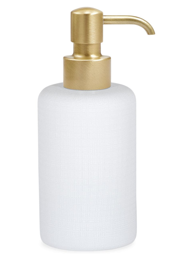 Shop Labrazel Cambric Pump Soap Dispenser In Brushed Brass