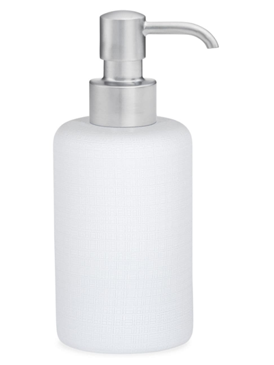 Shop Labrazel Cambric Pump Soap Dispenser In Satin Nickel