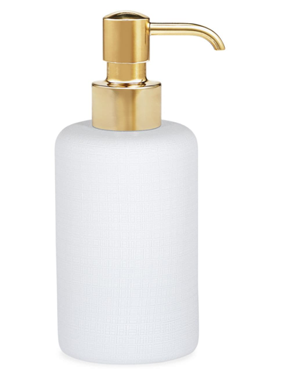 Shop Labrazel Cambric Pump Soap Dispenser In Polished Gold