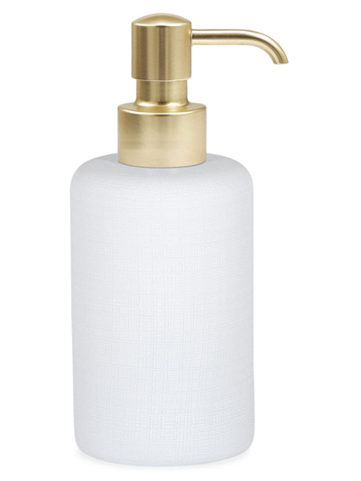 Shop Labrazel Cambric Pump Soap Dispenser In Matte Brass