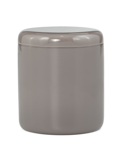 Shop Labrazel Dome Gloss Canister In Cloud Gray