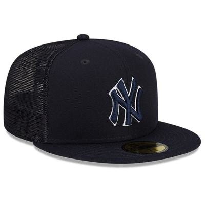 Shop New Era Navy New York Yankees 2023 Batting Practice 59fifty Fitted Hat