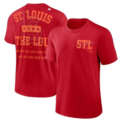 Shop Nike Red St. Louis Cardinals Statement Game Over T-shirt
