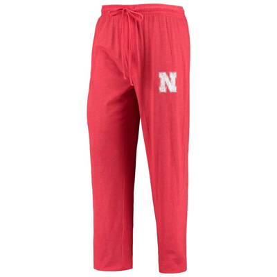 Shop Concepts Sport Scarlet/heathered Charcoal Nebraska Huskers Meter Long Sleeve T-shirt & Pants Sleep S