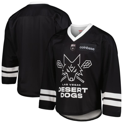 Shop Adpro Sports Black Las Vegas Desert Dogs Sublimated Replica Jersey