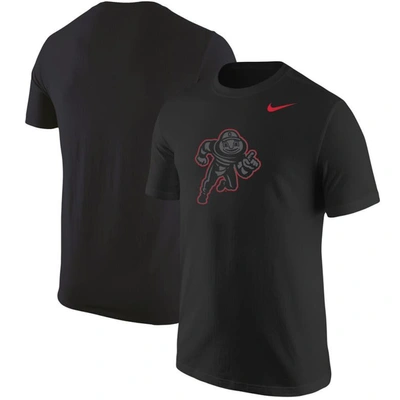 Shop Nike Black Ohio State Buckeyes Mascot Logo Color Pop T-shirt
