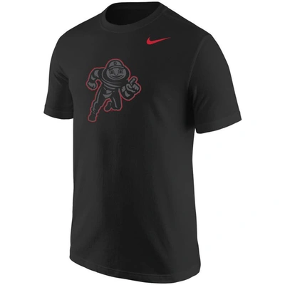 Shop Nike Black Ohio State Buckeyes Mascot Logo Color Pop T-shirt