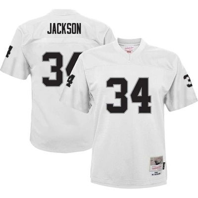 Shop Mitchell & Ness Youth  Bo Jackson White Las Vegas Raiders 1988 Retired Player Legacy Jersey