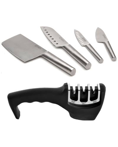 Shop Berghoff 5pc Knife & Sharpener Set