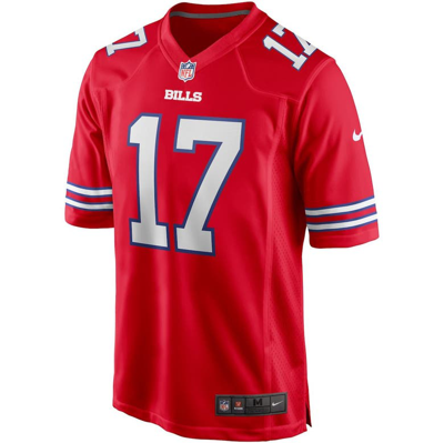 Shop Nike Josh Allen Red Buffalo Bills Alternate Game Player Jersey