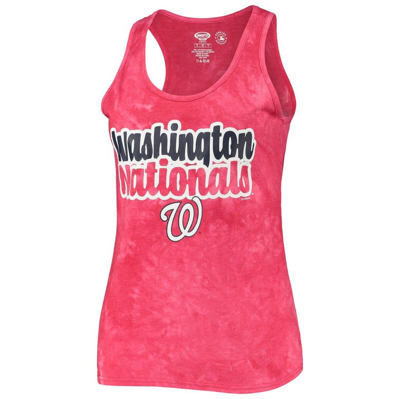 Concepts Sport Women's  Red Washington Nationals Billboard Racerback Tank Top And Shorts Set In Red
