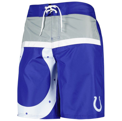 Shop G-iii Sports By Carl Banks Royal Indianapolis Colts Sea Wind Swim Trunks