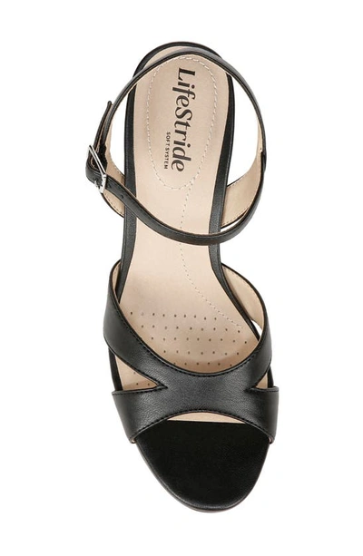 Shop Lifestride Last Dance Platform Sandal In Black