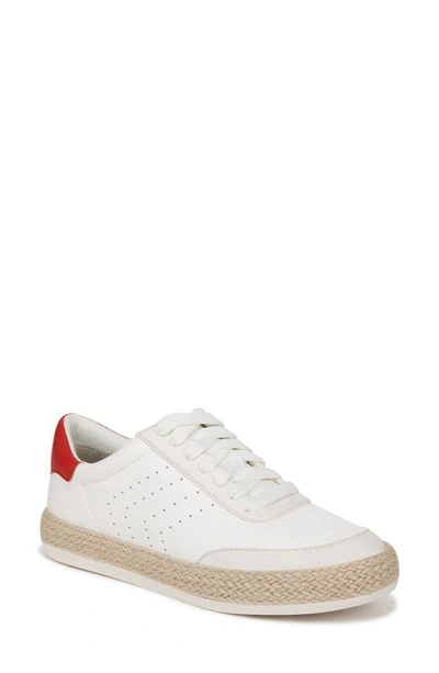 Shop Dr. Scholl's Madison Slip-on Sneaker In White/ Red