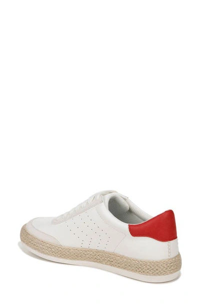 Shop Dr. Scholl's Madison Slip-on Sneaker In White/ Red