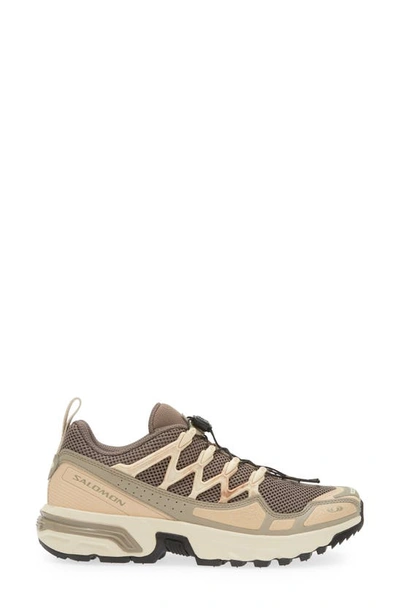 Salomon Acs Og Trail Running Shoe In Falcon/ Shortbread/ Hazelnut