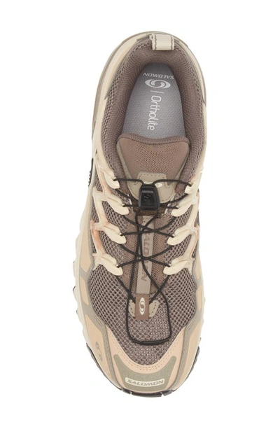 Salomon Acs Og Trail Running Shoe In Falcon/ Shortbread/ Hazelnut