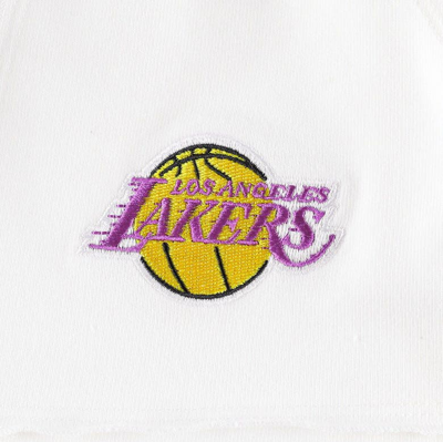 Shop Concepts Sport White Los Angeles Lakers Sunray Shorts