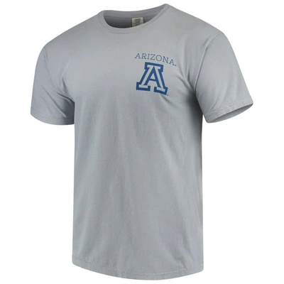 Shop Image One Gray Arizona Wildcats Team Comfort Colors Campus Scenery T-shirt