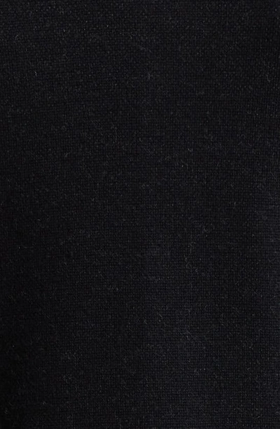 Shop Amiri Repeat Logo Jacquard Wool Polo Cardigan In Black
