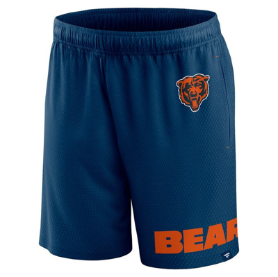 Shop Fanatics Branded Navy Chicago Bears Clincher Shorts