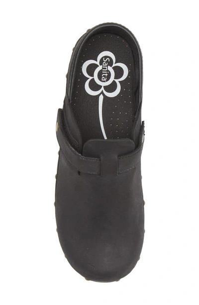 Sanita Ramone Floral Print Clog In Black