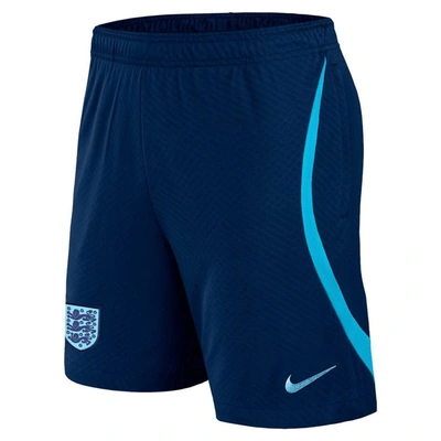 Shop Nike Navy England National Team 2022 Strike Performance Shorts