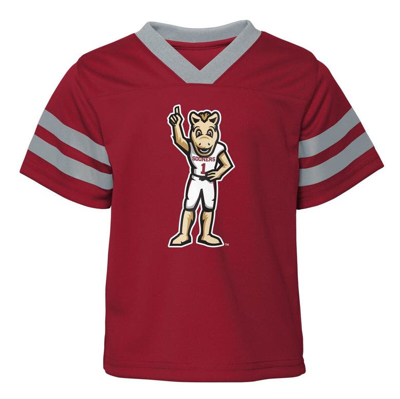Shop Outerstuff Infant Crimson Oklahoma Sooners Two-piece Red Zone Jersey & Pants Set
