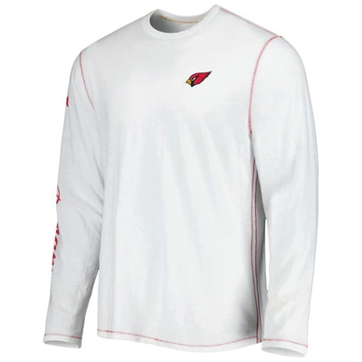 Shop Tommy Bahama White Arizona Cardinals Laces Out Billboard Long Sleeve T-shirt