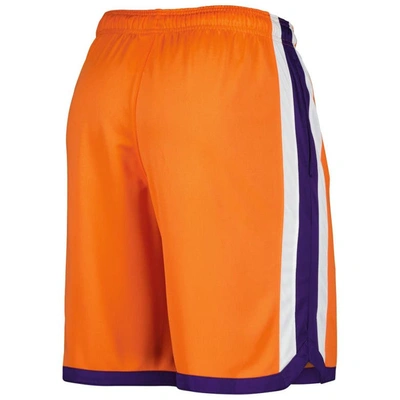 Shop Champion Orange Clemson Tigers Basketball Shorts