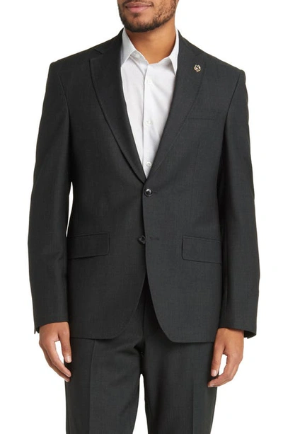 Shop Ted Baker Karl Soft Constructed Stretch Wool Suit In Green