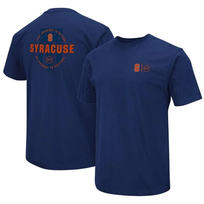 Shop Colosseum Navy Syracuse Orange Oht Military Appreciation T-shirt